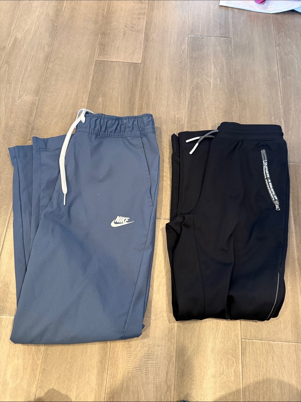 Nike Kids Blue and Black Jogger Set